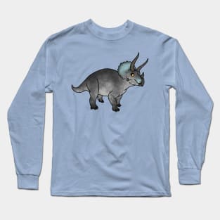 Cute Triceratops Long Sleeve T-Shirt